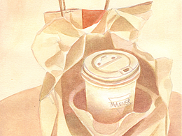 进击日志|水彩手绘