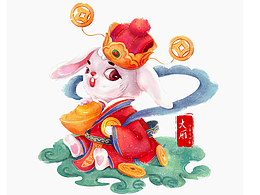 調(diào)皮兔財神