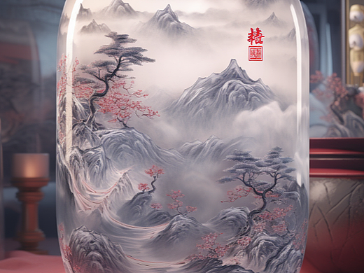 文創(chuàng)白酒包裝--國(guó)風(fēng)（個(gè)人主頁-ZNjYxMzU1MTI=） - 包裝 - 站酷設(shè)計(jì)師真象哥原創(chuàng)素材 - 站酷ZCOOL