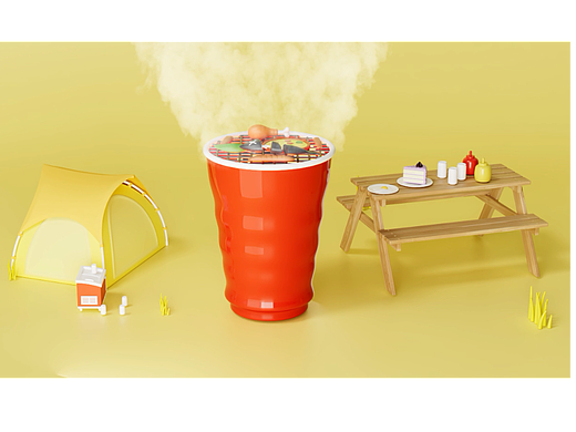 C4D临摹卡通动画