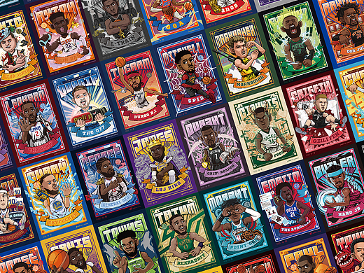 NBA球星系列插画（47/54）