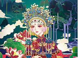 國潮-《紅妝》