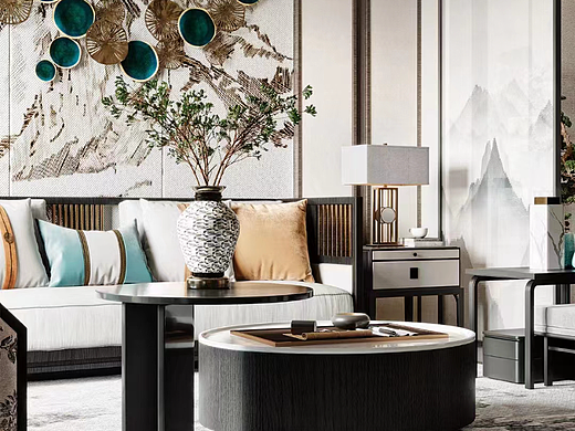 新中式|色彩稳重成熟，格调典雅质朴、韵味浓烈悠长