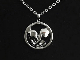 《POWER》18K金吊坠