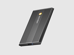 三维模型_机甲SSD移动硬盘