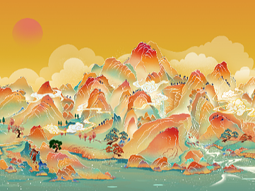 【艺术展馆】千里江山--视觉展示