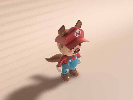 打卡5马里奥2-渲染（个人主页-ZNTk5Mjc0Mjg=） - 动画/影视 - 站酷设计师一组羊原创素材 - 站酷ZCOOL