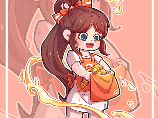 Q版練習(xí)（個(gè)人主頁(yè)-ZNjI2OTQ4MDA=） - 創(chuàng)作習(xí)作 - 站酷設(shè)計(jì)師六鑰rokuyo原創(chuàng)素材 - 站酷ZCOOL