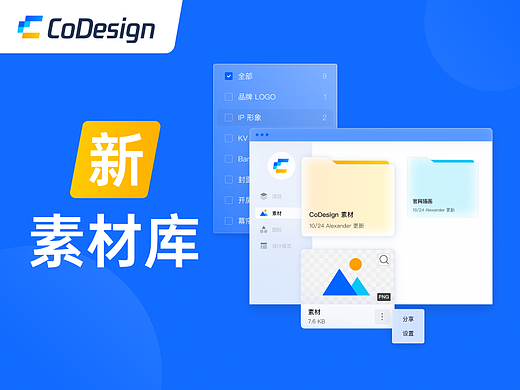 CoDesign 素材库:产品团队不可或缺的设计资产管理神器