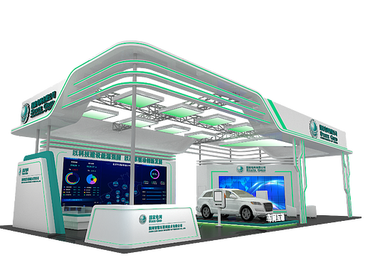 国家电网展台设计（个人主页-ZNjM2NTUzNjA=） - 其他三维 - 站酷设计师ycj2602原创素材 - 站酷ZCOOL