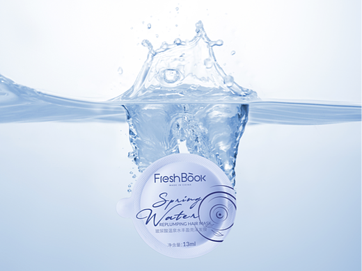 freshbook洗护产品拍摄