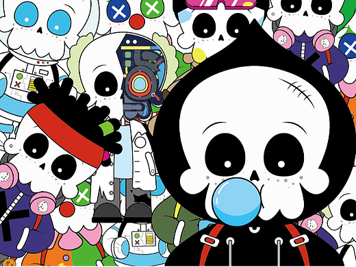 THE SKELETON BABY IP设计