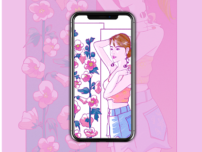 时尚美人系列插画（九）