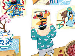 儿童插画 | 童谣(一)