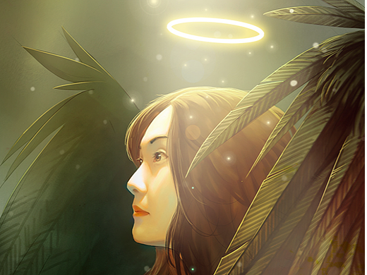 天使（个人主页-ZNjExNDIzOTY=） - 创作习作 - 站酷设计师萧凉orz原创素材 - 站酷ZCOOL