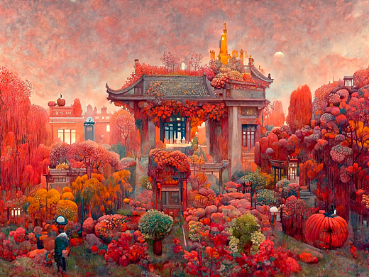 AI绘画档案馆｜一梦红楼