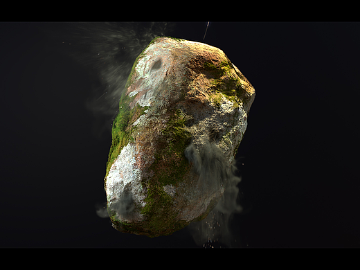houdini 粉尘破碎