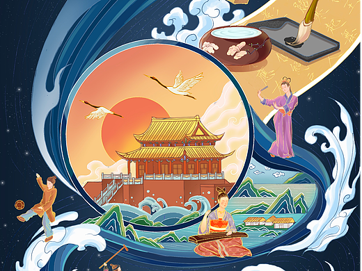 东亚文都创建海报-开封