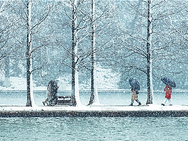 长沙下雪了
