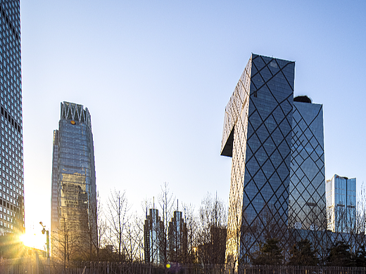 北京CBD核心区超高建筑