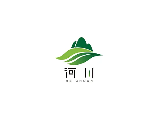 河川—茶叶企业logo设计