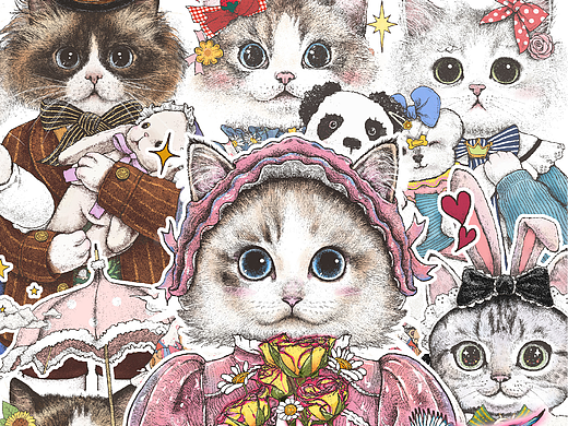 上色合集-续更不同品种的修猫咪