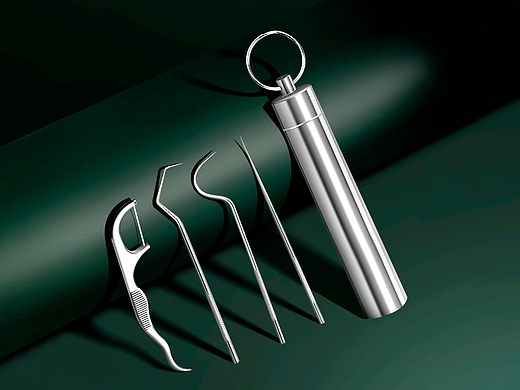 不锈钢剔牙套装