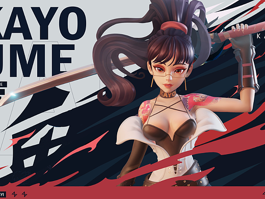 ZBrush模型雕刻-角色-梅佳代