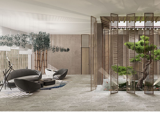 中式会所设计——感受东方意境之美