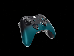 【blender】打光练习 XBOX手柄