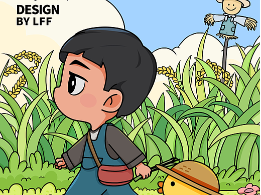 IP形象｜我的鱼桶男孩