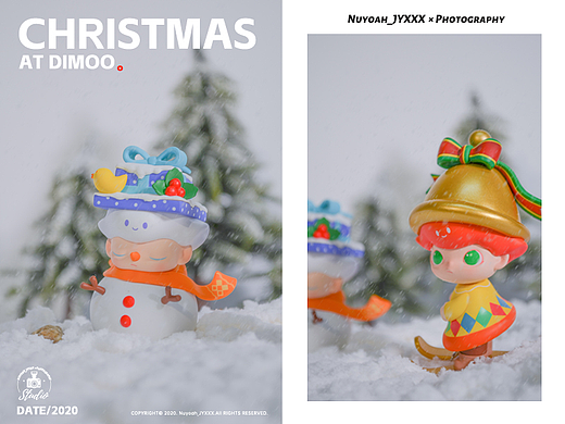 DIMOO的圣诞节×产品拍摄