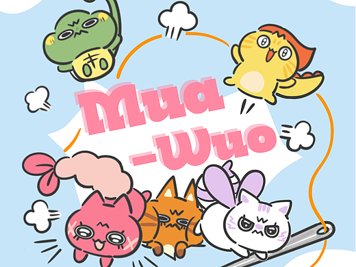 【MUA-WUO】萌萌缝合怪！原创IP 表情包 可爱卡通