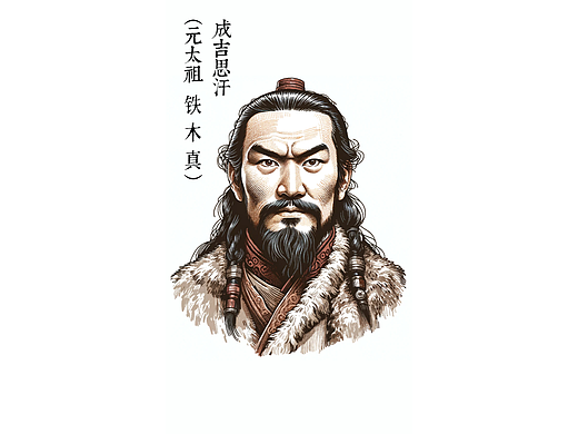 复原古代功绩显赫皇帝君主之  成吉思汗
