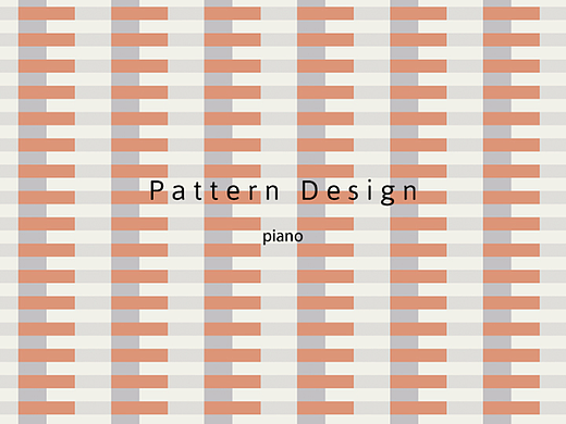 图案设计｜秋天的钢琴伴奏曲