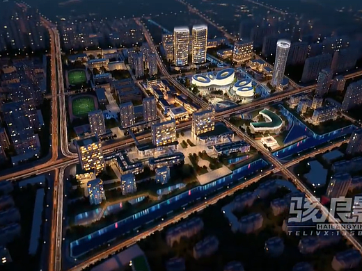 临平星桥中心区城市设计·杭州三维动画