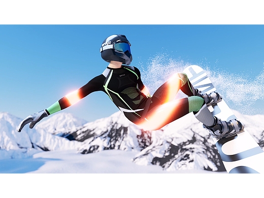 面对疾风吧！SURPINE极风系列滑雪压缩衣C4D作品