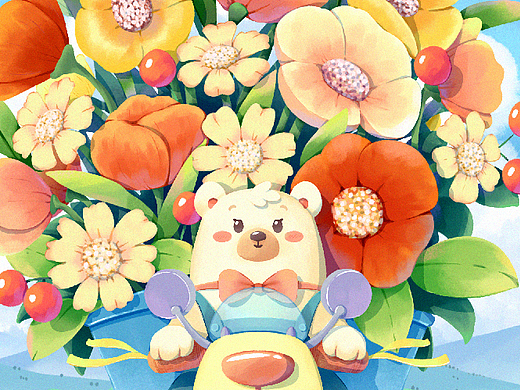 滿花而來（個(gè)人主頁-ZNjUzMDIwNDg=） - 創(chuàng)作習(xí)作 - 站酷設(shè)計(jì)師歡喜xianxian原創(chuàng)素材 - 站酷ZCOOL