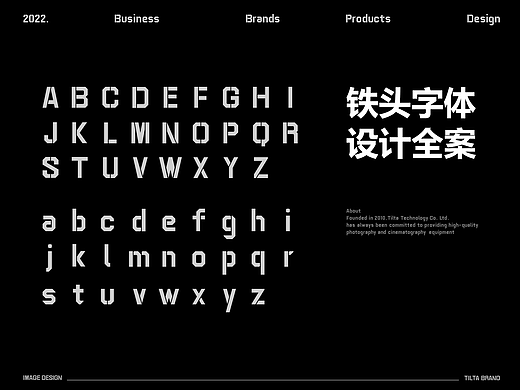 TILTA品牌字库和延展