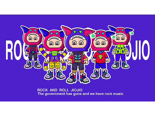 摇滚囧囧IP形象