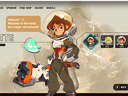 游戏UI界面练习