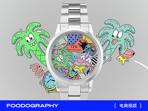 DW×STEVEN HARRINGTON联名限定款手表