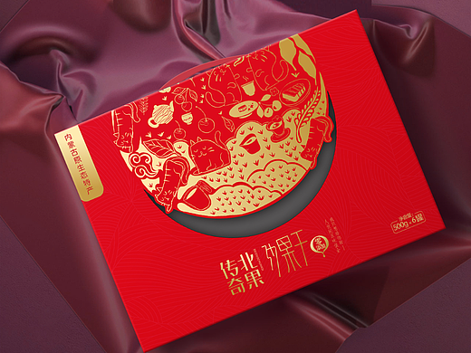 北果传奇|沙果干礼盒包装设计