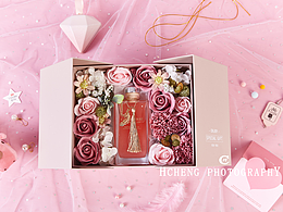 粉色礼品盒高端