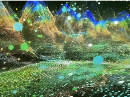 千里江山图互动投影