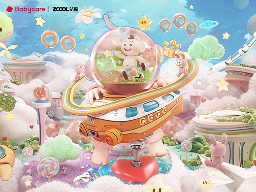 Babycare品牌标识创意延展设计 I 童心之境