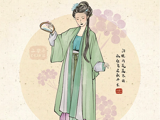 百图斩 DAY089/水墨古风人物