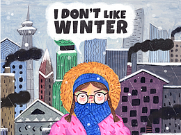儿童绘本-毕设-我不喜欢冬天