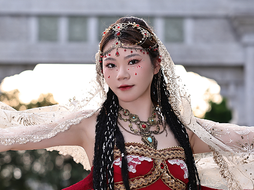 窑埠古镇丨听说镇里来了个西域舞姬，倾城角色