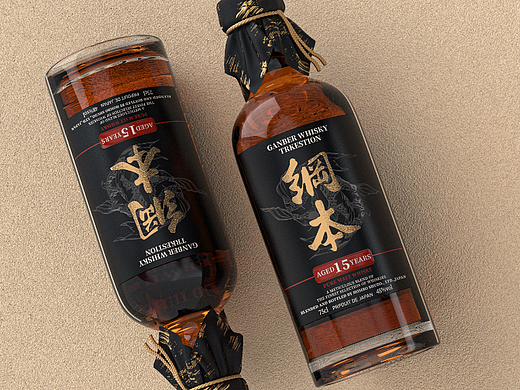 ”綱本“日式威士忌包裝設(shè)計(jì)（個(gè)人主頁(yè)-ZNjYxMDM3MzI=） - 包裝 - 站酷設(shè)計(jì)師淶刻DESIGN原創(chuàng)素材 - 站酷ZCOOL